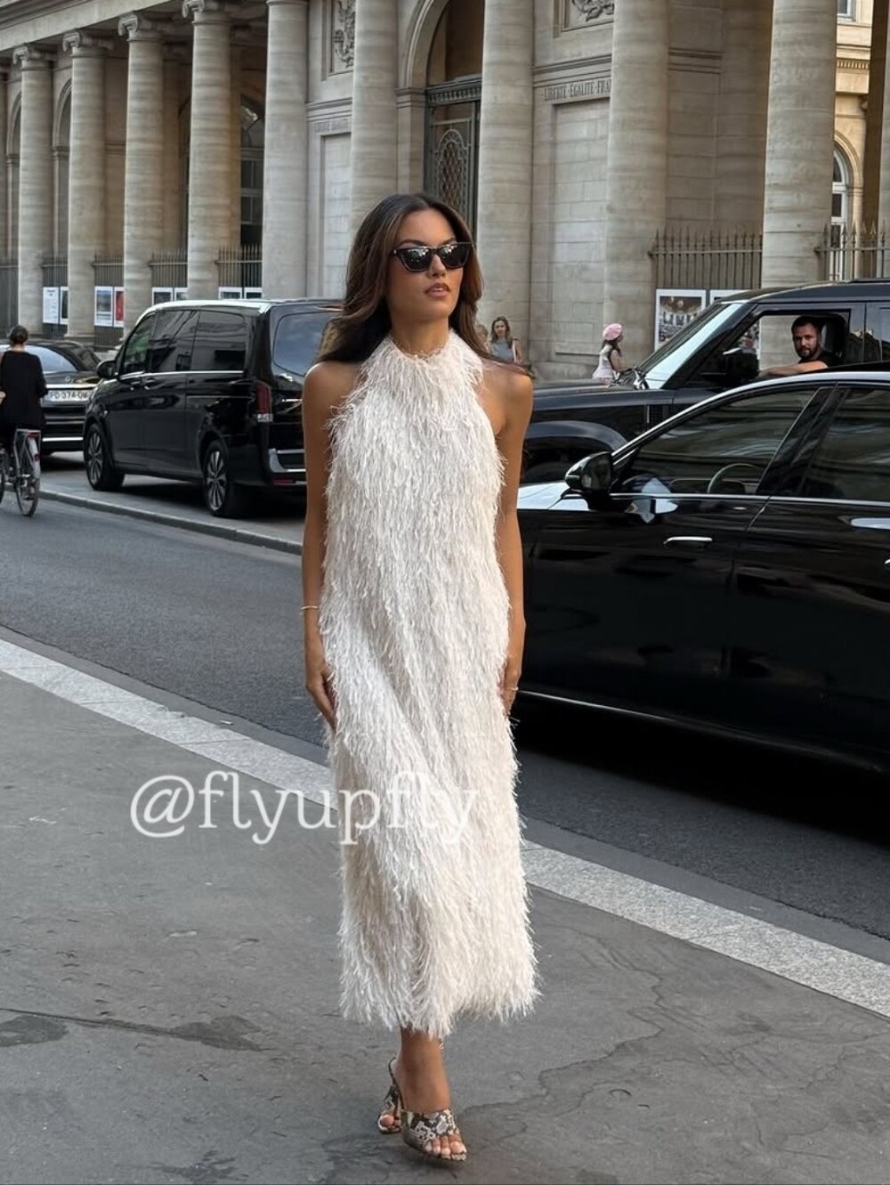 Zara fringe halter dress midi - Picture 2 of 15